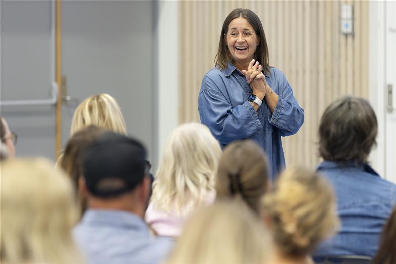 Matematikksenterets Beate Nergård