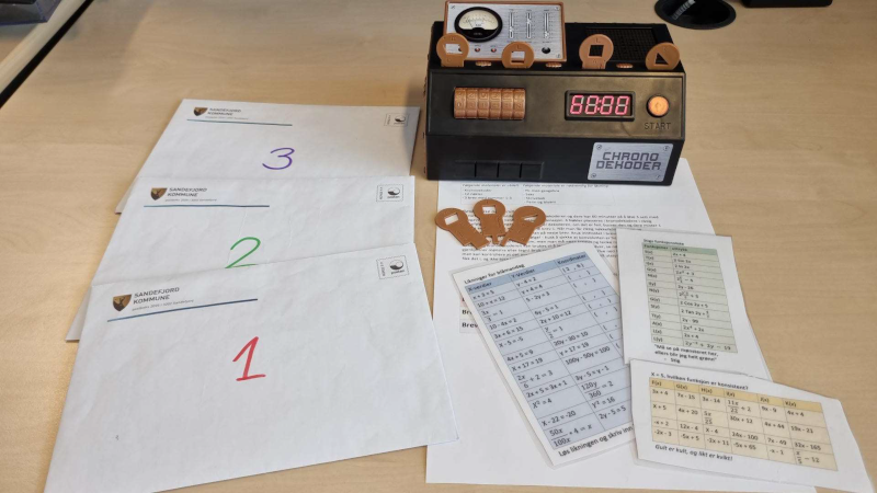 Utstyr til escape room