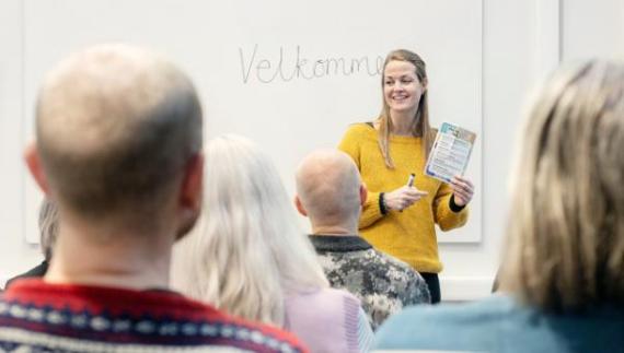 Bilde fra foreldremøte