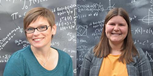 Astrid Wara og Amanda Gitlesen  