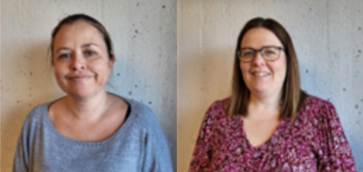 Monica B. Kaspersen og Elisabeth O. Mauseth