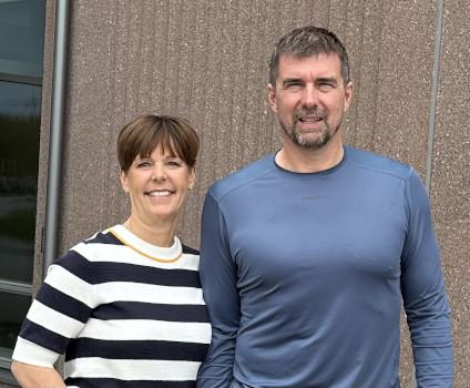 Therese Hagfors og Pål Harald Hansen