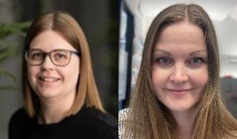 Kjersti Pleym Spigset og Maren Wettland